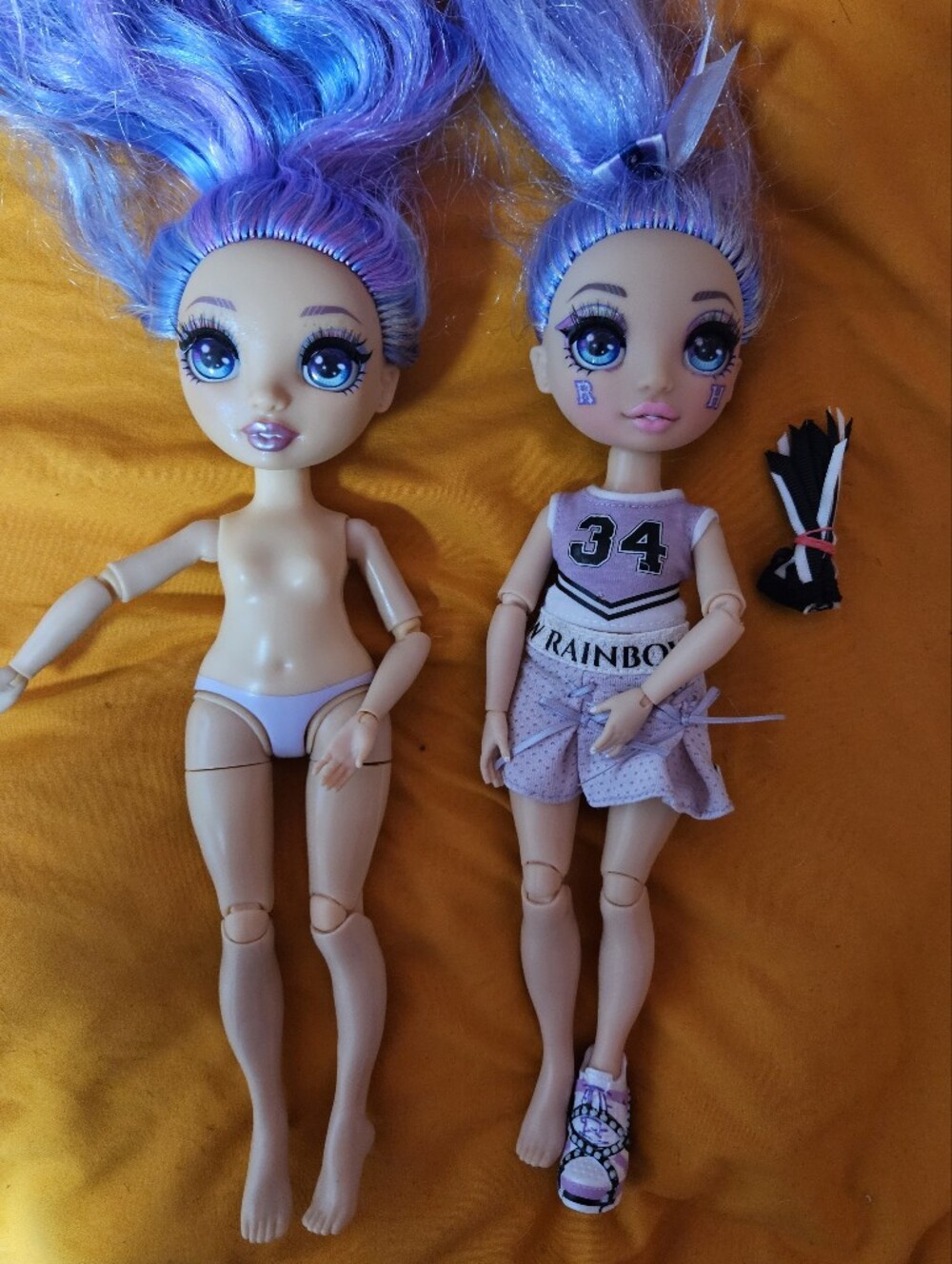 Violet Willow Rainbow High Doll Bundle